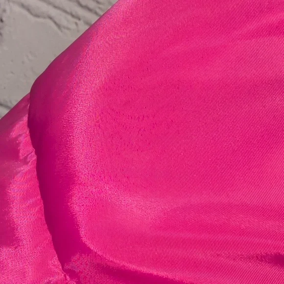 Mod X Bright Pink Quilted Puffer Women's Coat Swing Bottom Sz XL - Picture 12 of 13